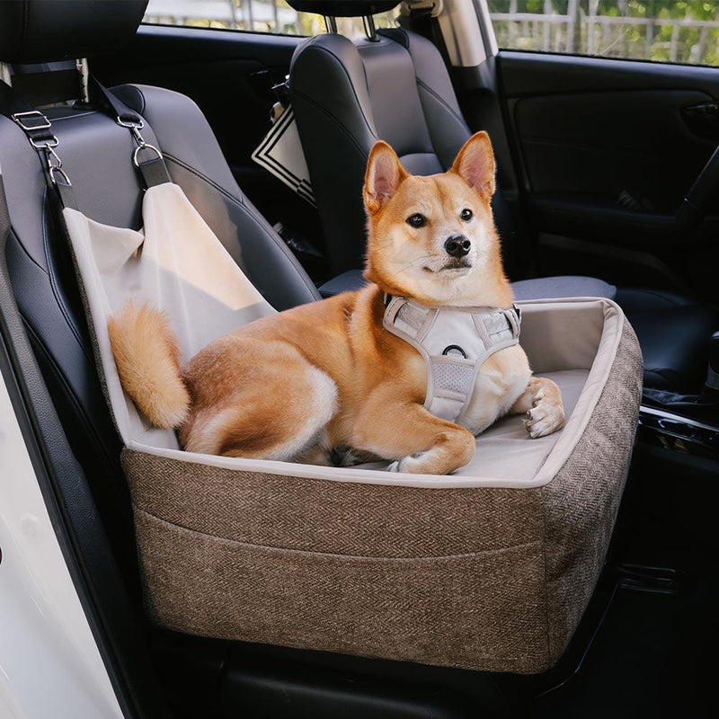 Cama de pet para carro com assento espesso