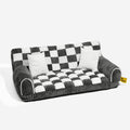 Sofá Cama para Pet Vintage Chessboard