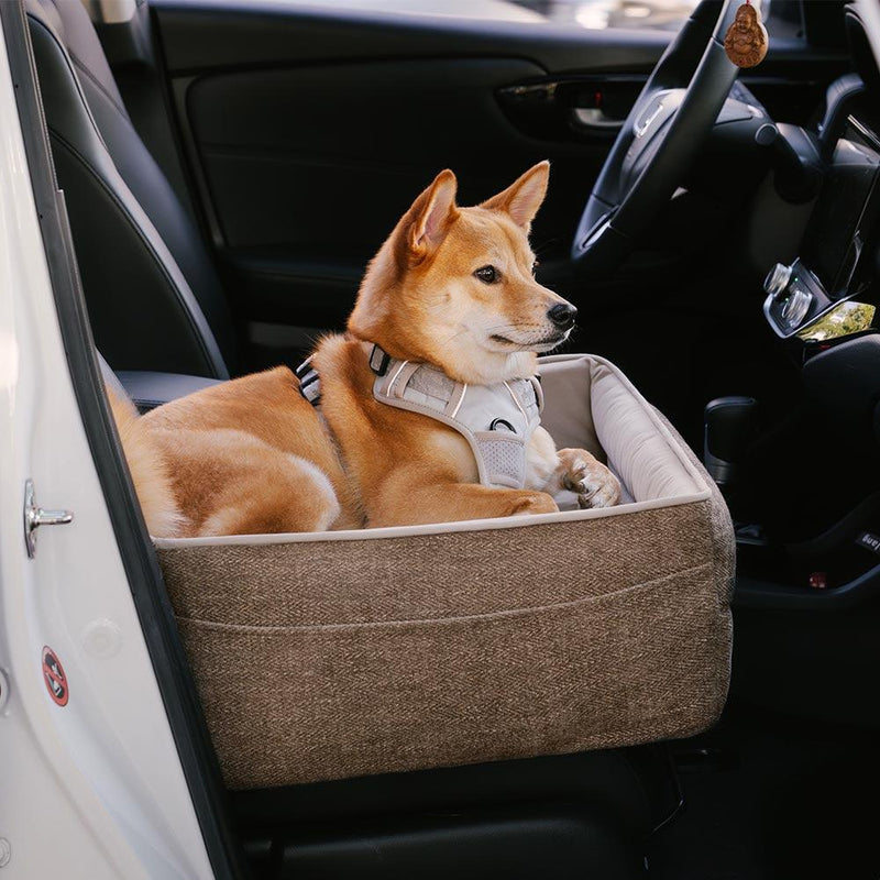 Cama de pet para carro com assento espesso